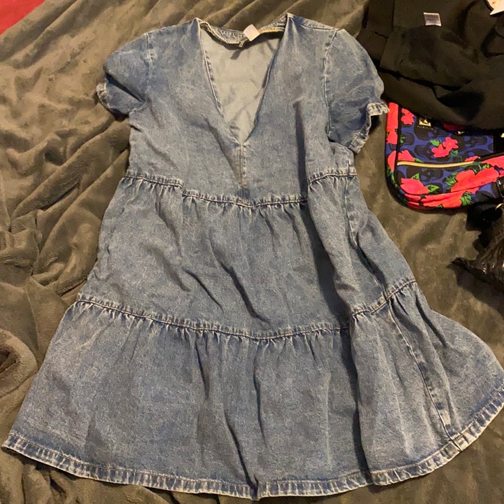 Denim dress